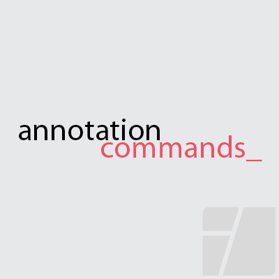 Annotation Commands