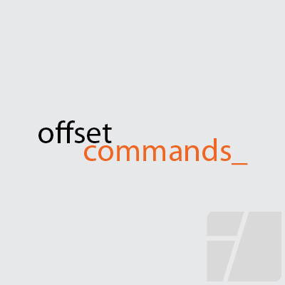 Offset Commands